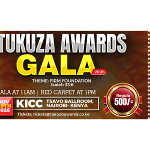 Tukuza Awards Gala 2026 Regular Ticket
