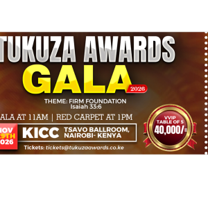 Tukuza Awards Gala 2026 VVIP Table of 5